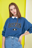 GirlKino Printed Boyfriend Knitted Sweatshirt TWOSS21SW0171