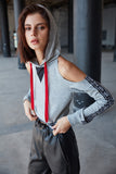 GirlKino Ribbon Detail Knitted Sweatshirt TWOAW22SW2239