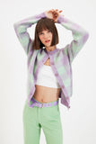 GirlKino Jacquard Button Detail Knitwear Cardigan TWOAW22HI0198