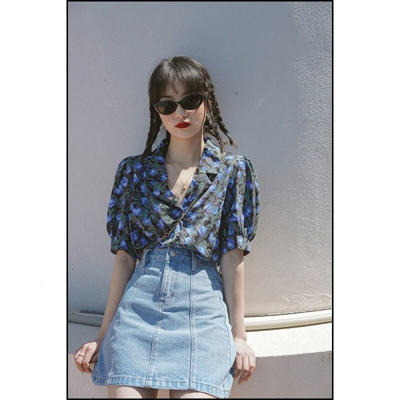 GirlKino Shirts Tees Top Short Sleeve O-Neck Collar Pullover Print Regular Cotton New Fashion Casual Simple Comfortable Summer Female